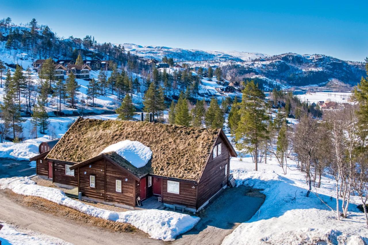 Three-Bedroom Holiday Cottage Tjorhom Exteriér fotografie